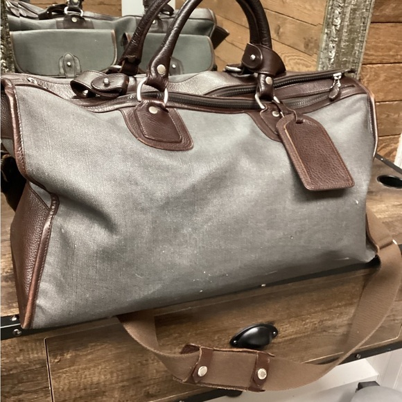 👜 Ghurka Express No. 2 Canvas & Leather Messenger Bag | USA Made - Picture 12 of 16